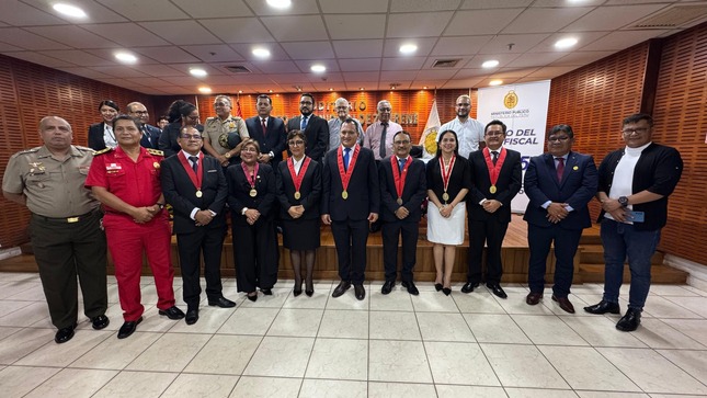 GOREL participa en la juramentación de la nueva presidenta de la Junta de Fiscales Superiores de Loreto.