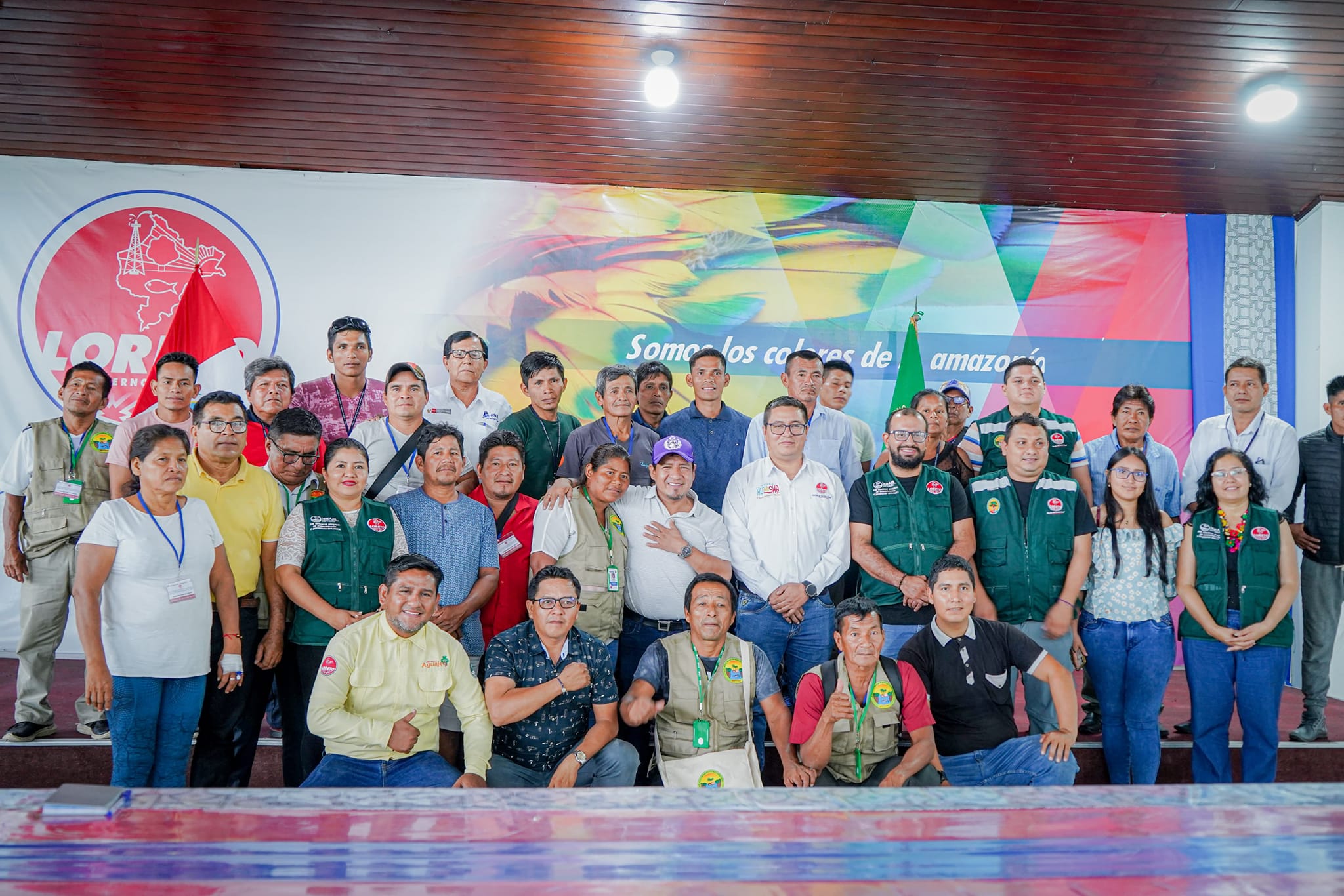 Gobernador de Loreto lidera la validación del plan maestro del ACR Alto Nanay Pintuyacu Chambira 2025-2029.