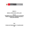 Vista preliminar de documento Modelo Operacional - Programa Presupuestal 2024