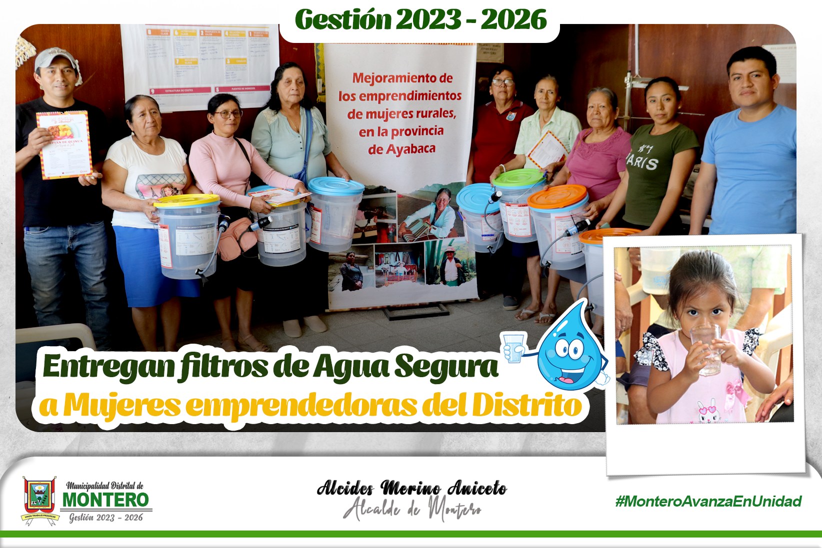MDM Entrega Filtros de Agua Segura a Mujeres Emprendedoras