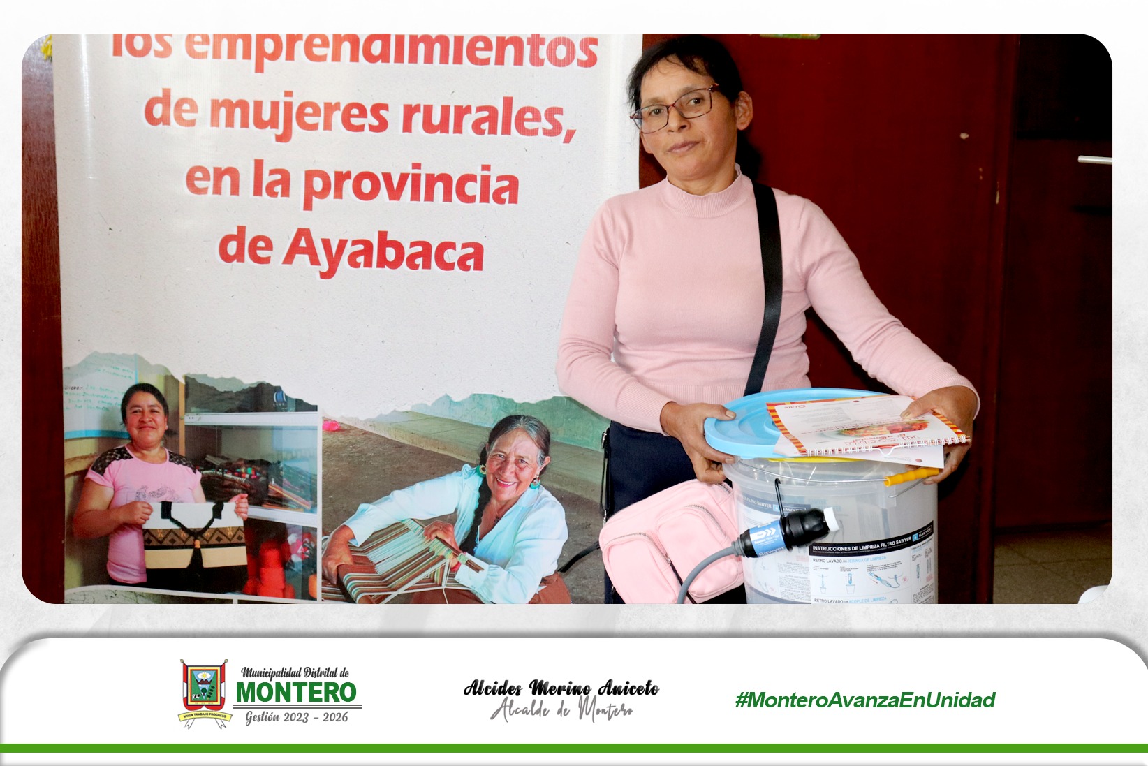 MDM Entrega Filtros de Agua Segura a Mujeres Emprendedoras