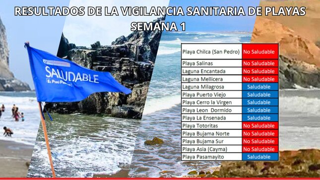 Playas Saludables 2025 de la RIS Chilca Mala - 1era Semana