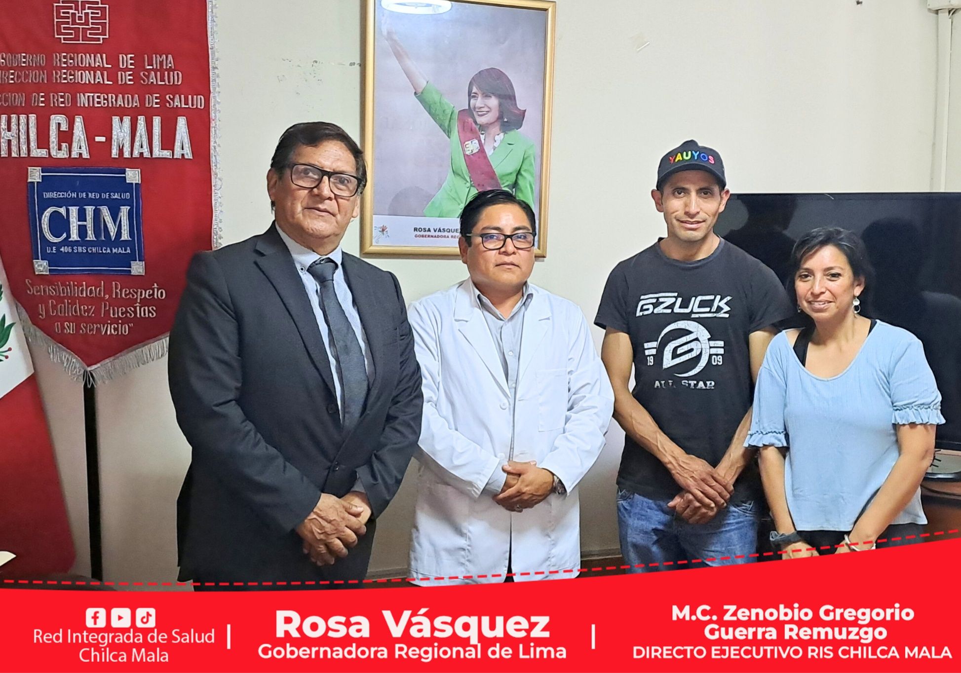 Director Ejecutivo de la RIS Chilca Mala sostiene reunión con el alcalde de la municipalidad distrital de Ayavirí - Yauyos.