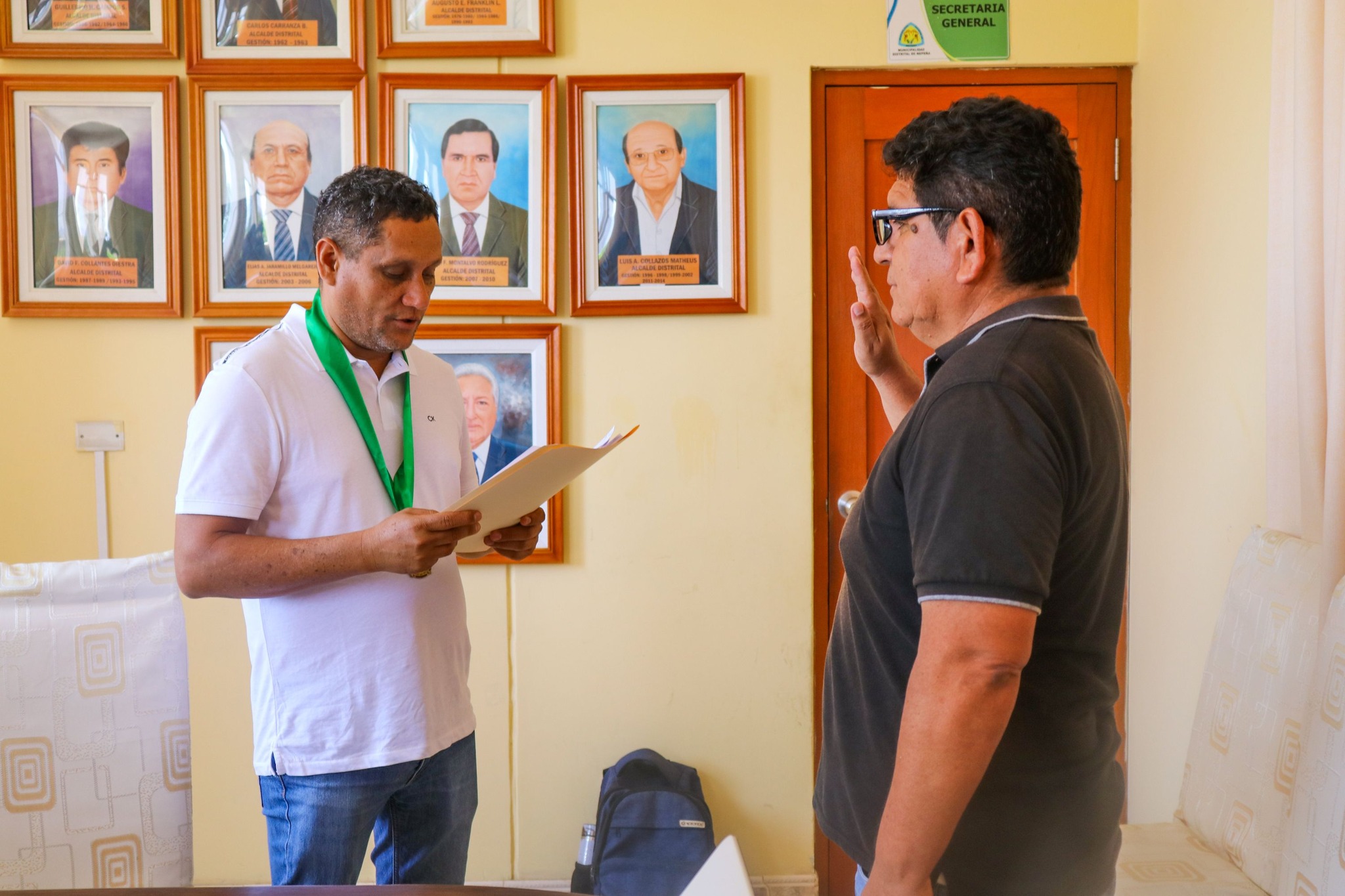 Juramentación del nuevo secretario técnico del CODISEC