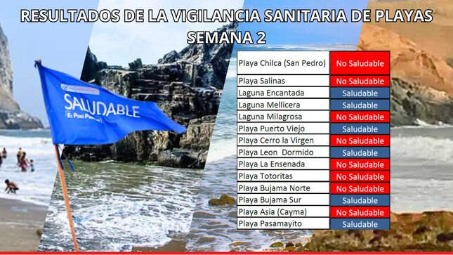 Playas Saludables 2025 de la RIS Chilca Mala - 2da Semana