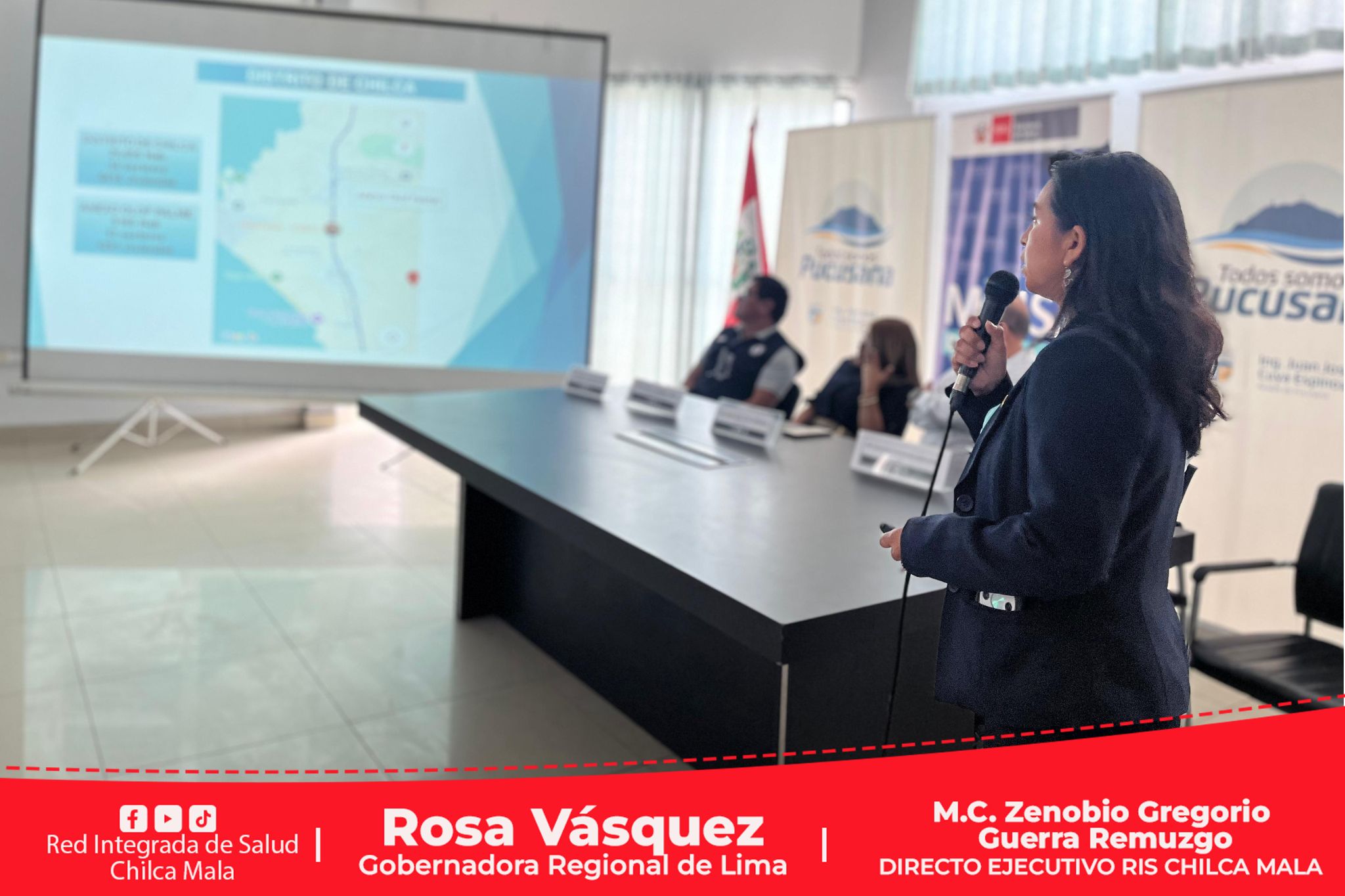 RIS Chilca Mala: Reunión de los Comités Distritales de Salud de Pucusana y Chilca.
