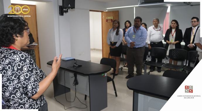 Doctora Hilda Piedra continúa visitando sedes judiciales