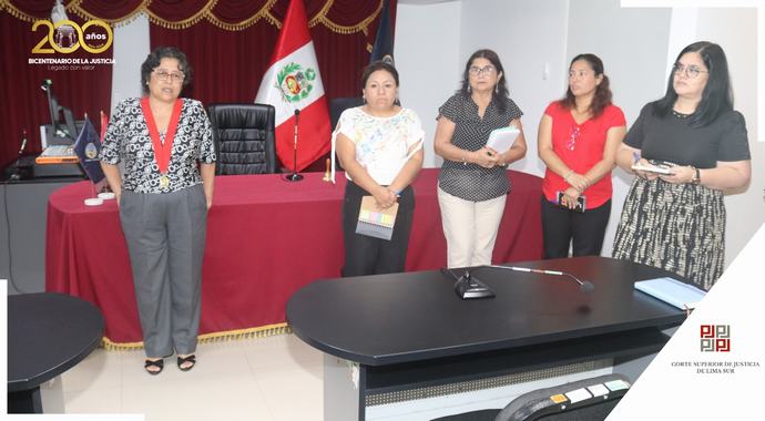 Doctora Hilda Piedra continúa visitando sedes judiciales