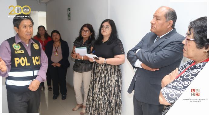 Doctora Hilda Piedra continúa visitando sedes judiciales