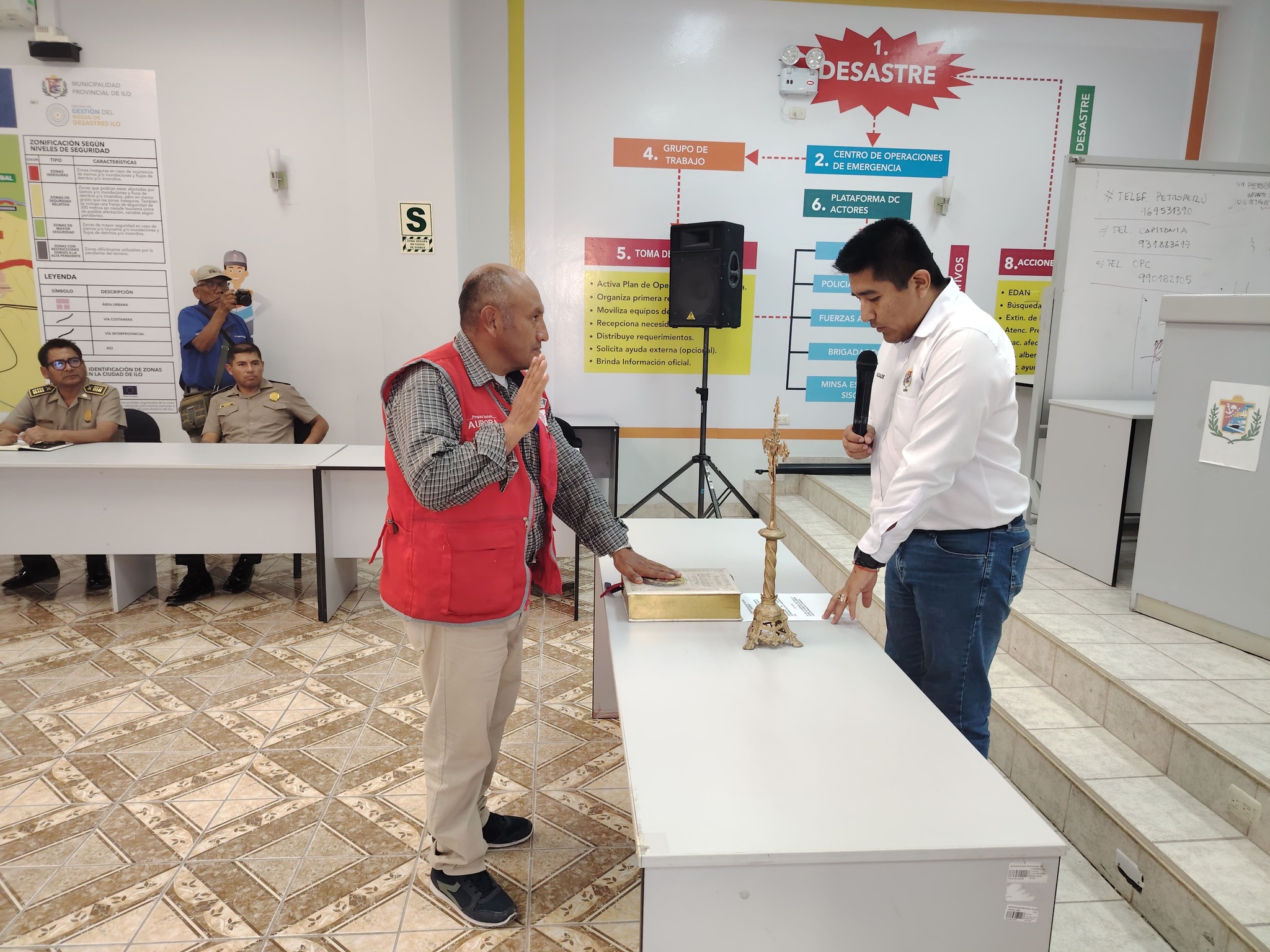 Ratificación del funcionamiento del Comité Provincial de Seguridad Ciudadana (COPROSEC)
