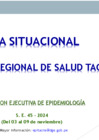 Vista preliminar de documento SALA SITUACIONAL DIRESA TACNA SE 45_2024