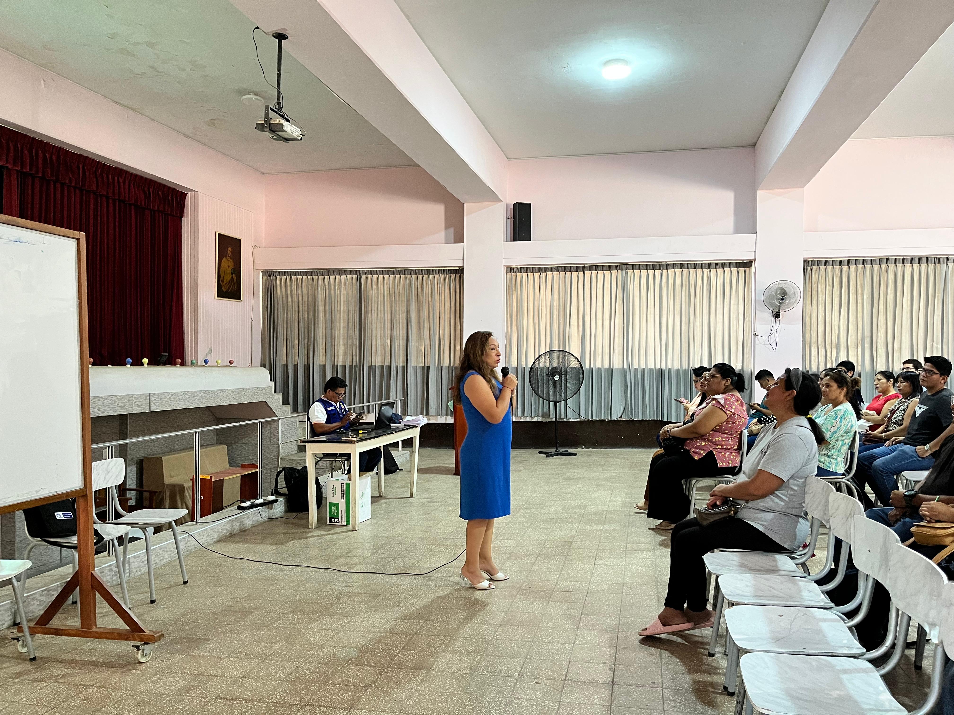 UGEL Piura presenta estrategia de voluntariado 2025 “Programa Pedagógico Socioemocional” para la recuperación de aprendizajes