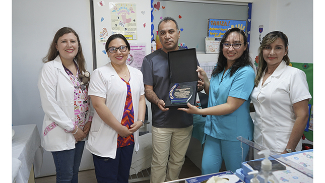 Hospital Regional Lambayeque Recibe Reconocimiento por Buen Desempeño en Tamizaje Neonatal