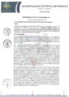 Vista preliminar de documento RESOLUCIÓN DE ALCALDÍA N° 409-2019-MDP/ALC