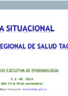 Vista preliminar de documento SALA SITUACIONAL DIRESA TACNA SE 48_2024