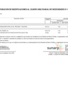 Vista preliminar de documento 29° modificatoria del Cuadro Multianual de Necesidades 2024 - 2026 Sunarp Sede Ayacucho
