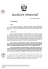 Vista preliminar de documento RM N° 00033-2025-DE (Autorizar viaje al exterior, en misión de estudios, del T2 MILLA S. Costa de Marfil)