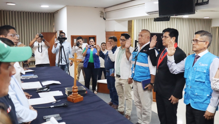 Titular de la Corte Superior de Piura se integra al Comité Provincial de Seguridad Ciudadana de Piura