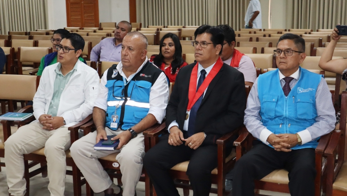 Titular de la Corte Superior de Piura se integra al Comité Provincial de Seguridad Ciudadana de Piura