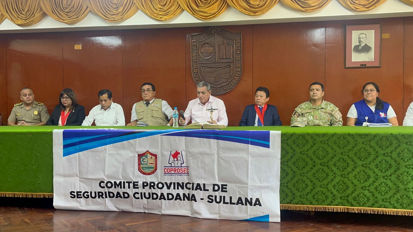 Alcalde de Sullana juramenta a nueva Junta Directiva del SITRAMUN