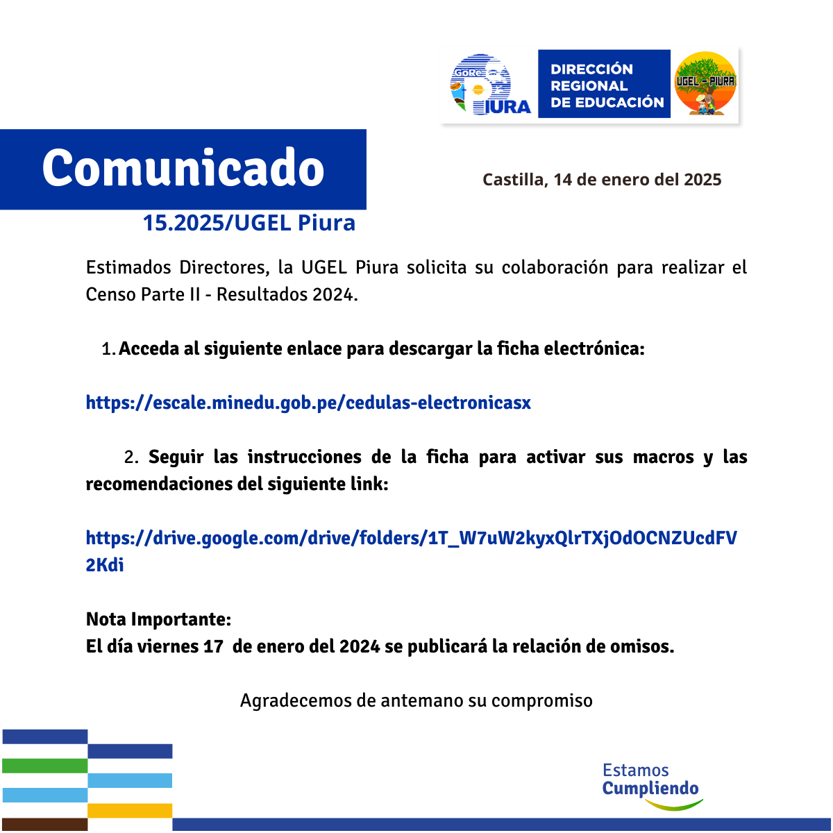 Comunicado