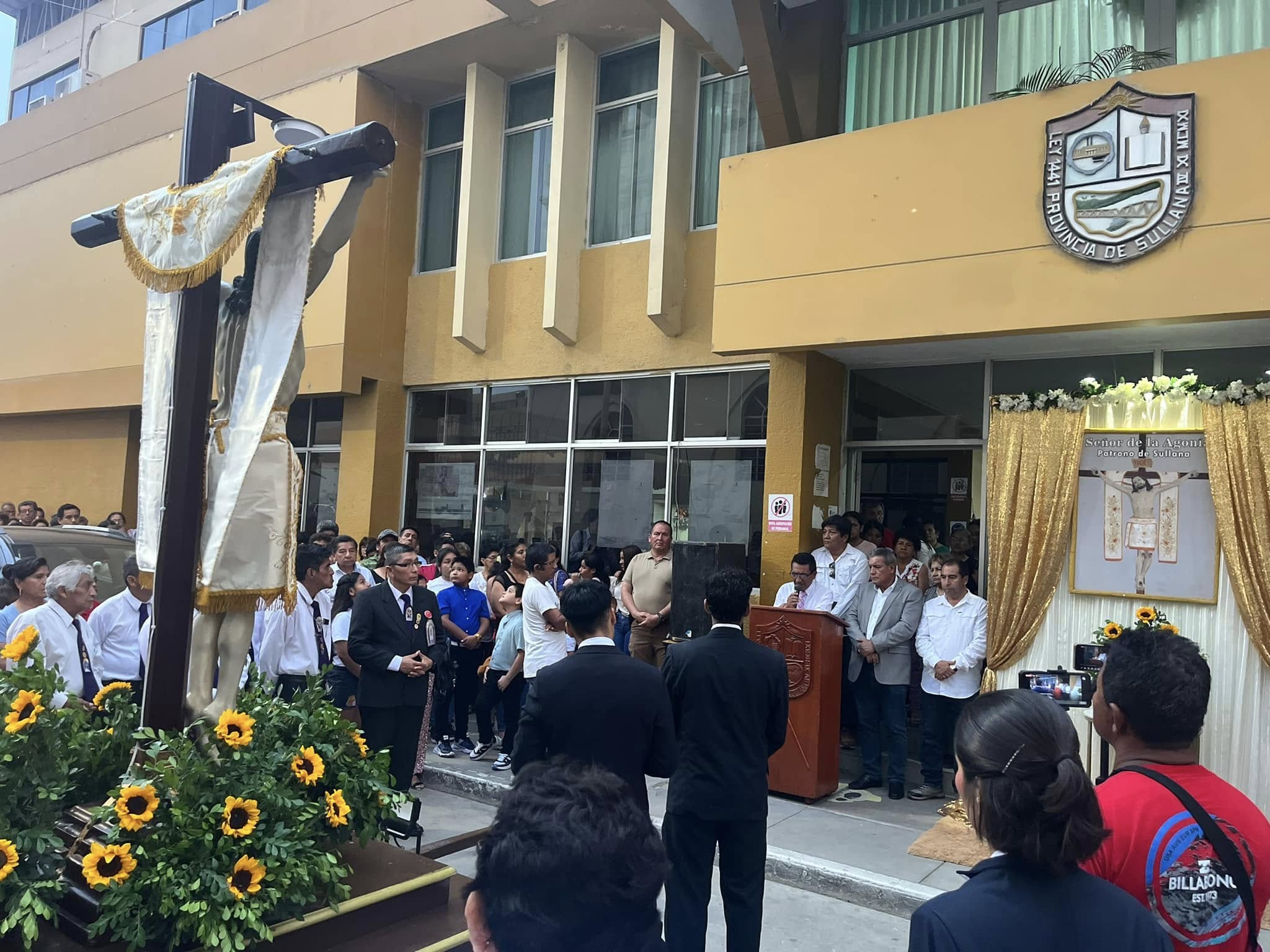 Sullana Rinde Homenaje al Señor de la Agonía, Patrón de la Ciudad