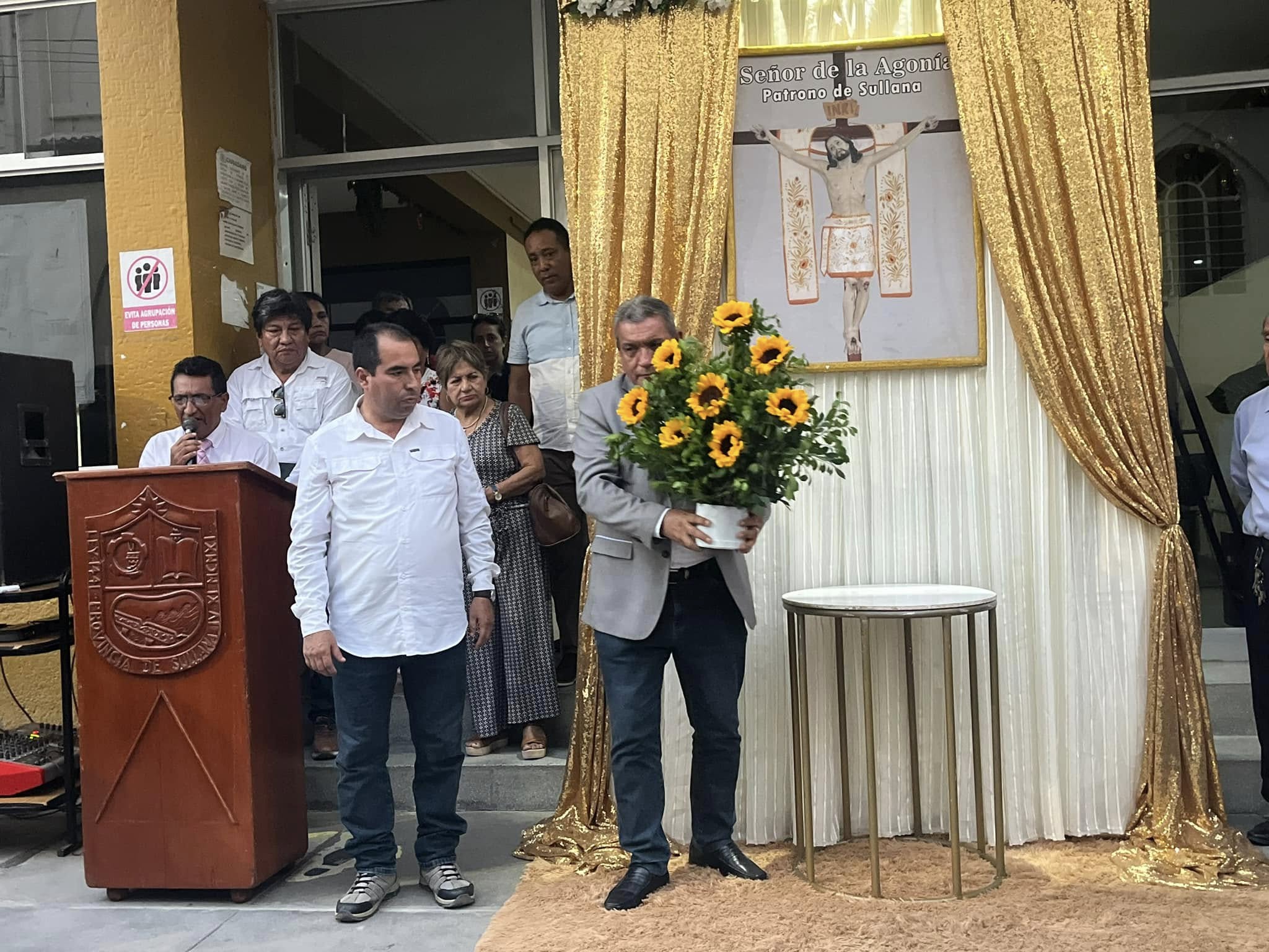Sullana Rinde Homenaje al Señor de la Agonía, Patrón de la Ciudad