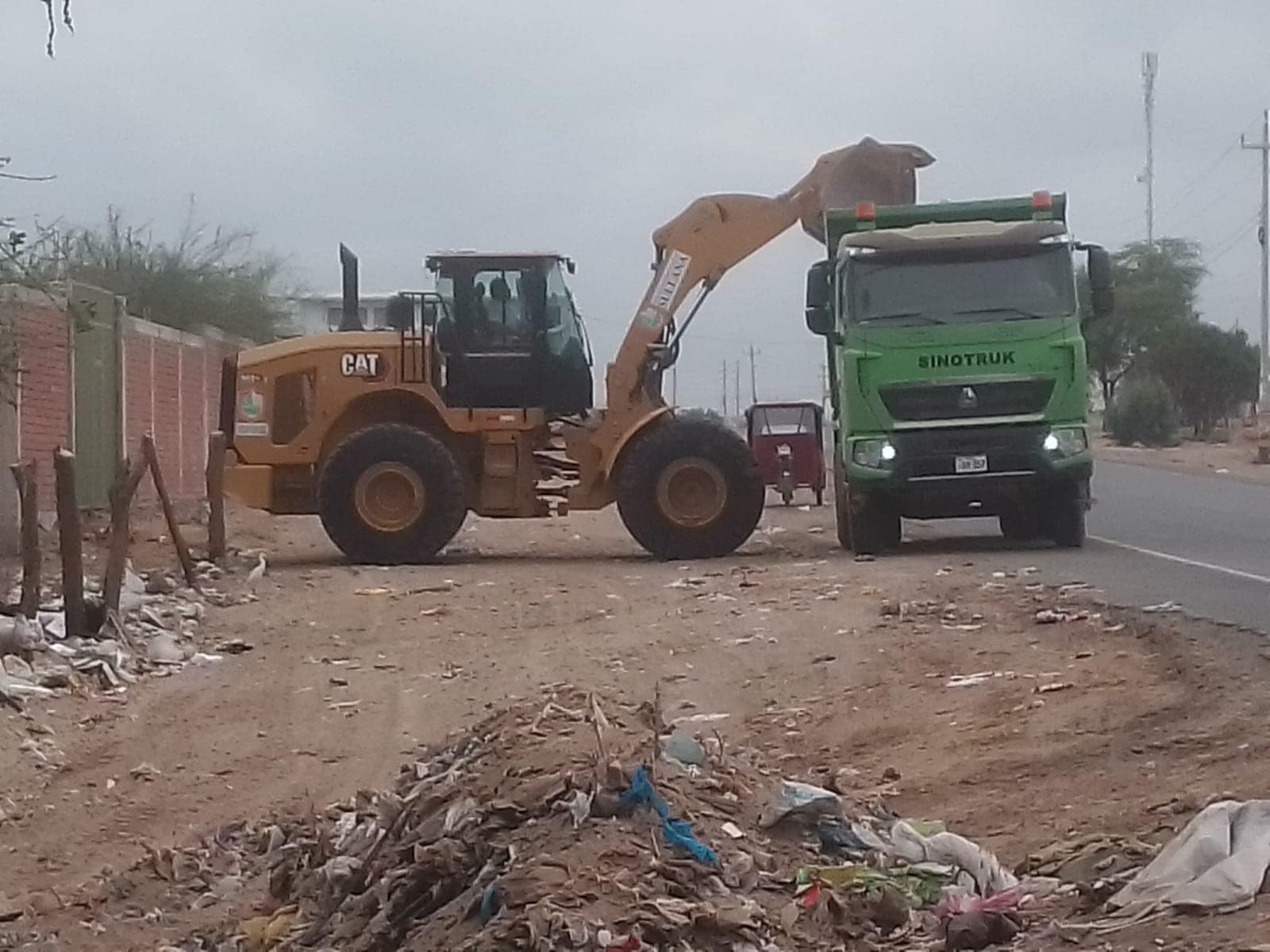 Municipalidad de Sullana Continúa con la Retiro de Toneladas de Basura Acumulada Tras las Celebraciones de Año Nuevo