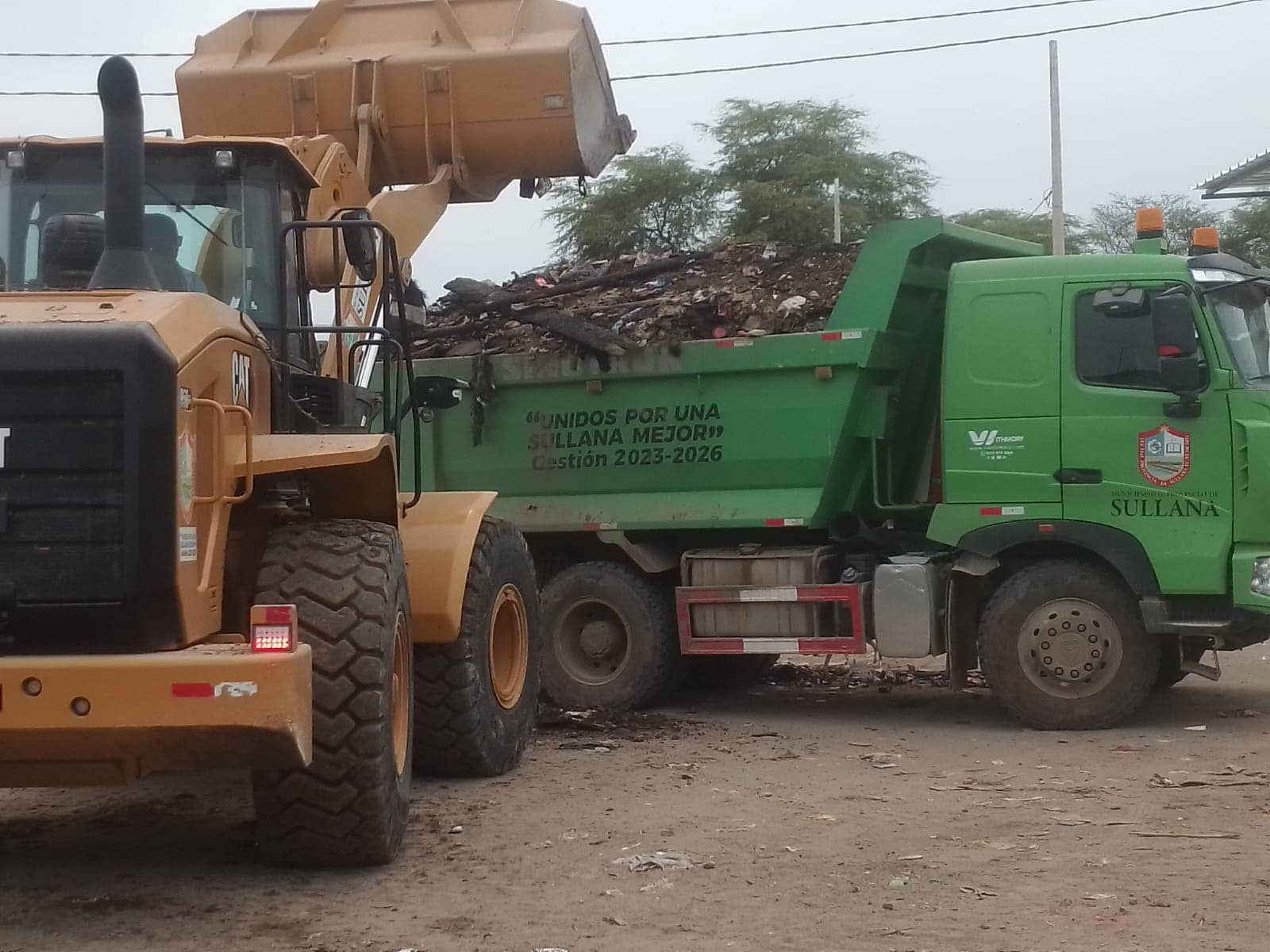 Municipalidad de Sullana Continúa con la Retiro de Toneladas de Basura Acumulada Tras las Celebraciones de Año Nuevo