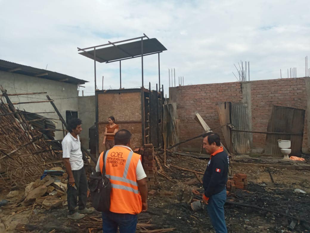 Municipalidad de Sullana Entrega Ayuda Humanitaria a Familias Afectadas por Incendio en Nuevo Horizonte