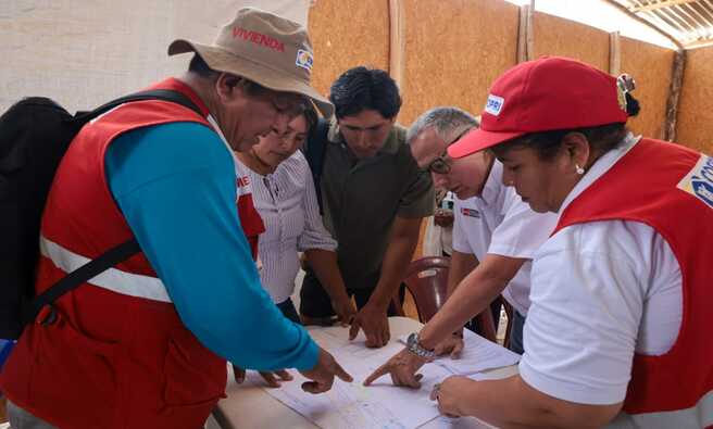 Mes a mes se visitarán entre 4 mil a 8 mil lotes urbanos para culminar titulación urbana de familias posesionarias a nivel nacional.