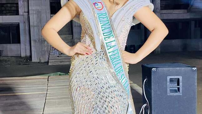 Fabiana Jiménez es Coronada como Miss Feria Navideña 2024