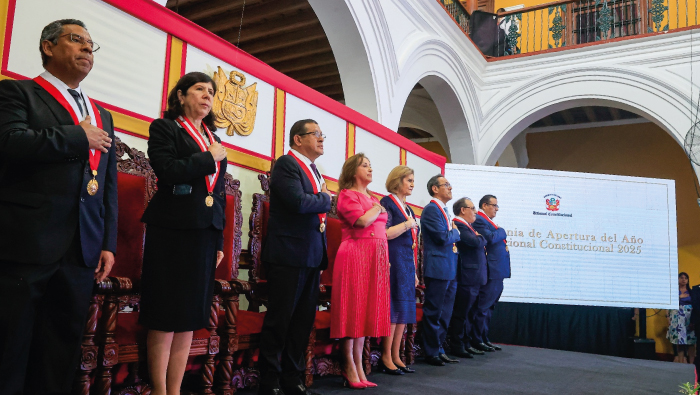 Presidenta Boluarte planteó poner fin al activismo judicial y la politización de la justicia 