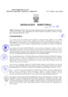 Vista preliminar de documento Resolucion Directoral 030