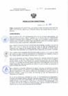 Vista preliminar de documento Resolucion Directoral 205