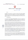 Vista preliminar de documento Resolucion Directoral 199