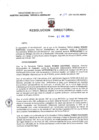 Vista preliminar de documento Resolucion Directoral 157