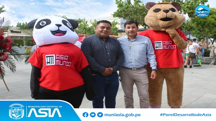 Alcalde de Asia participó en la inaguración de HIPER ASIA MUNDO