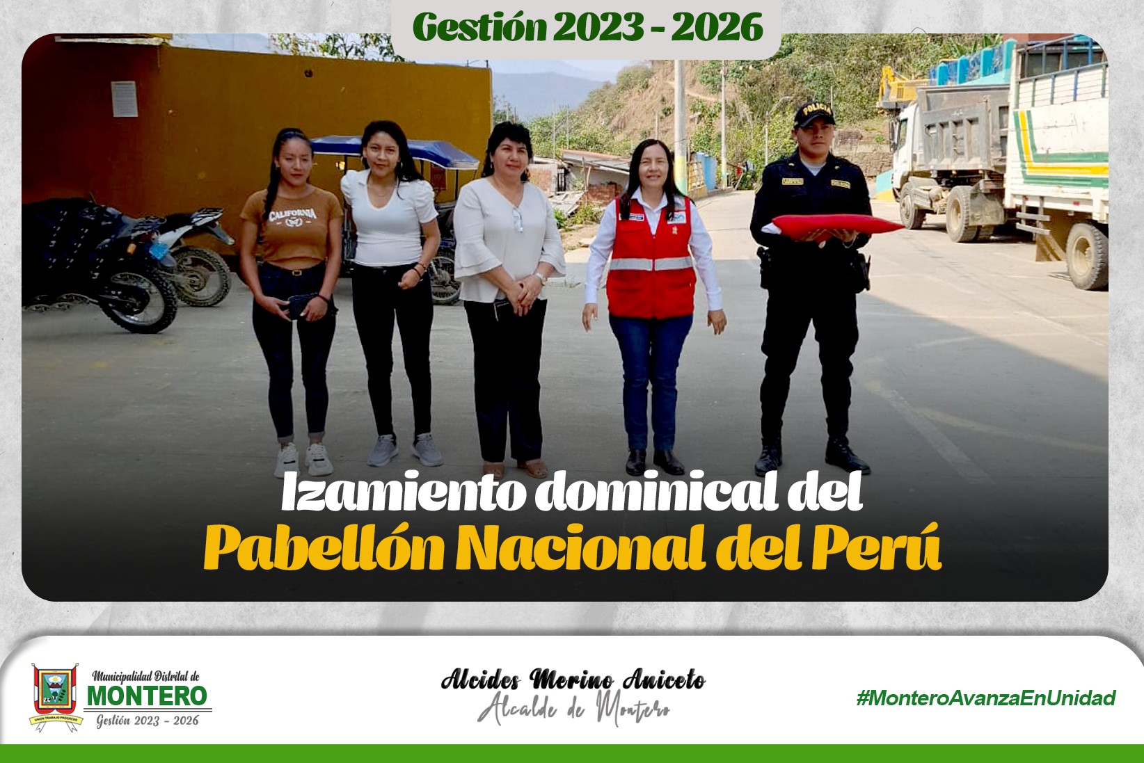 Izamiento Dominical del Pabellón Nacional del Perú