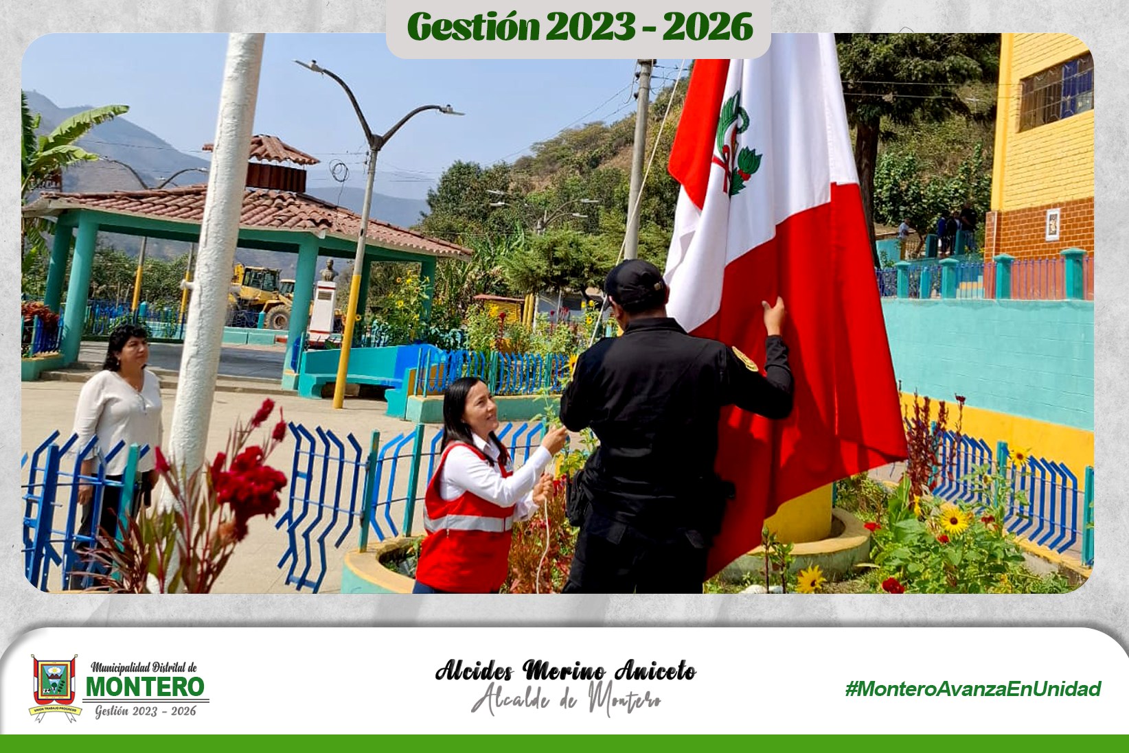 Izamiento Dominical del Pabellón Nacional del Perú