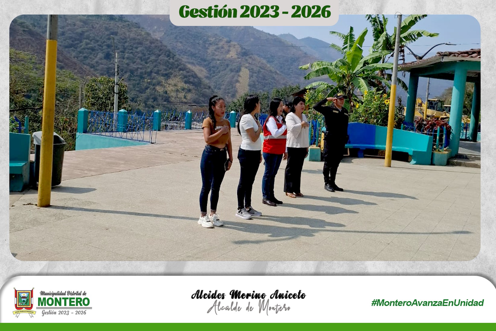 Izamiento Dominical del Pabellón Nacional del Perú