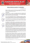 Vista preliminar de documento RESOLUCION DE ALCALDIA Nª 013-2025-MDL-A