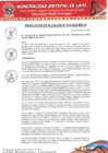 Vista preliminar de documento RESOLUCION DE ALCALDIA Nª 016-2025-MDL-A