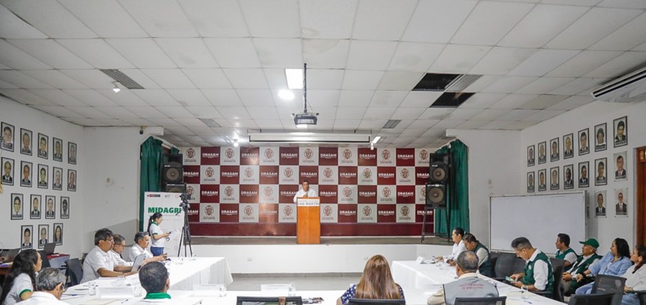 MIDAGRI: Instalan Mesa de Trabajo para acelerar formalización de predios rurales en la región San Martín
