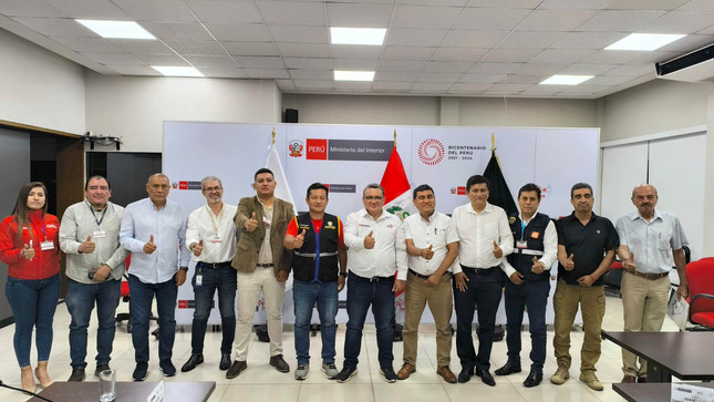 Trabajando y Articulando Acciones con el Mininter por la Seguridad de Nuestro Distrito