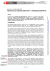 Vista preliminar de documento Resolución Directoral Ejecutiva
