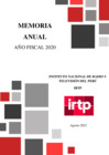 Vista preliminar de documento Memoria Institucional del IRTP 2020
