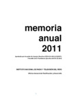 Vista preliminar de documento Memoria Institucional del IRTP 2011