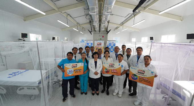 EsSalud fortalece la atención hospitalaria con camas para casos de dengue a nivel nacional