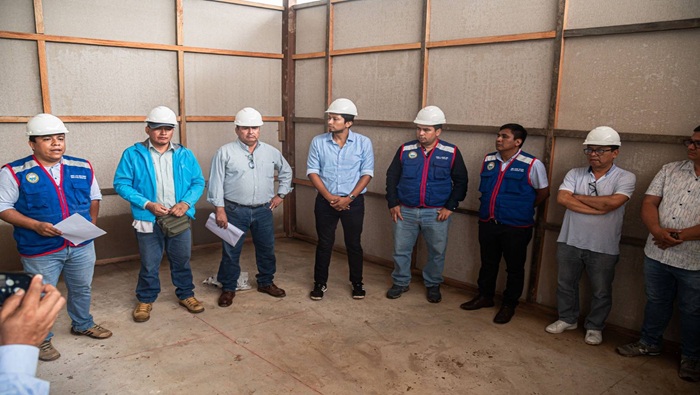 se realizó entre el área ejecutiva de la comuna provincial y la empresa Consorcio Saneamiento Alto Amazonas, conformada por la Constructora Inmobiliaria Río Huallaga SAC y Caballero Contratistas Generales EIRL
